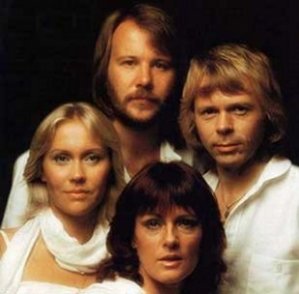 The Swedish group 'Abba'